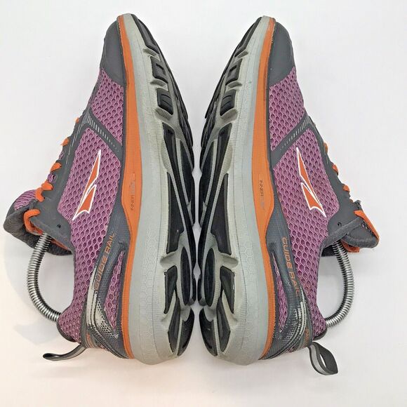 Altra Paradigm 3 Zero Drop Women's 9.5 Running Shoe Orange Purple Gray Sneakers - Picture 7 of 14